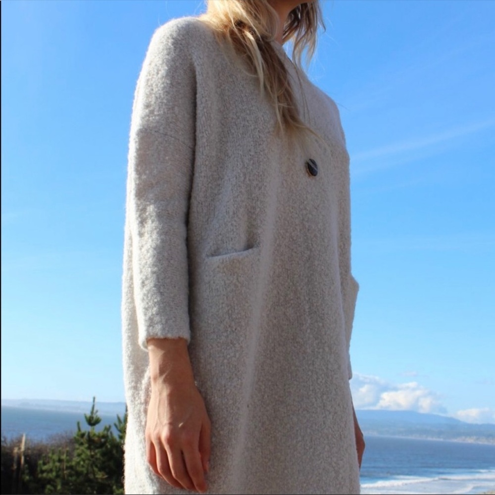 Lauren Manoogian Alpaca Sweater Dress Full Sleeve